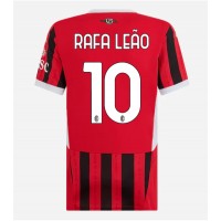 AC Milan Rafael Leao #10 Domaci Dres za Ženska 2024-25 Kratak Rukav